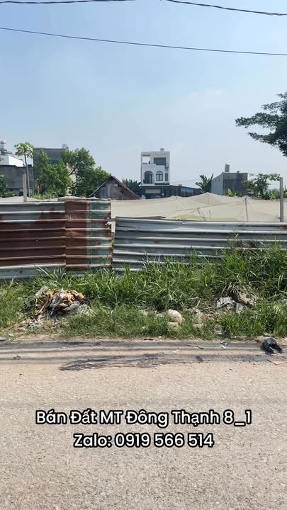 Đất Nền Mặt Tiền Đông Thạnh 8_1, Hóc Môn - 100m², Sổ Hồng Riêng