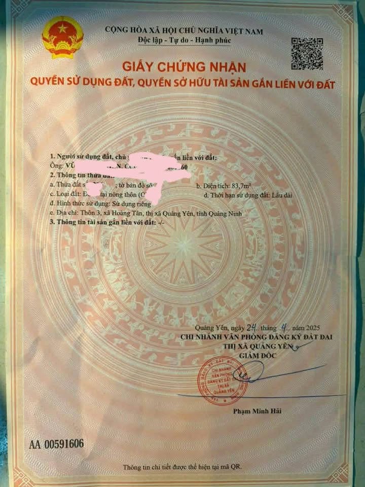 Bán Gấp 2 Lô Đất Vàng Tại Vin Hlx Quảng Ninh - Sổ Đỏ Sẵn Sàng