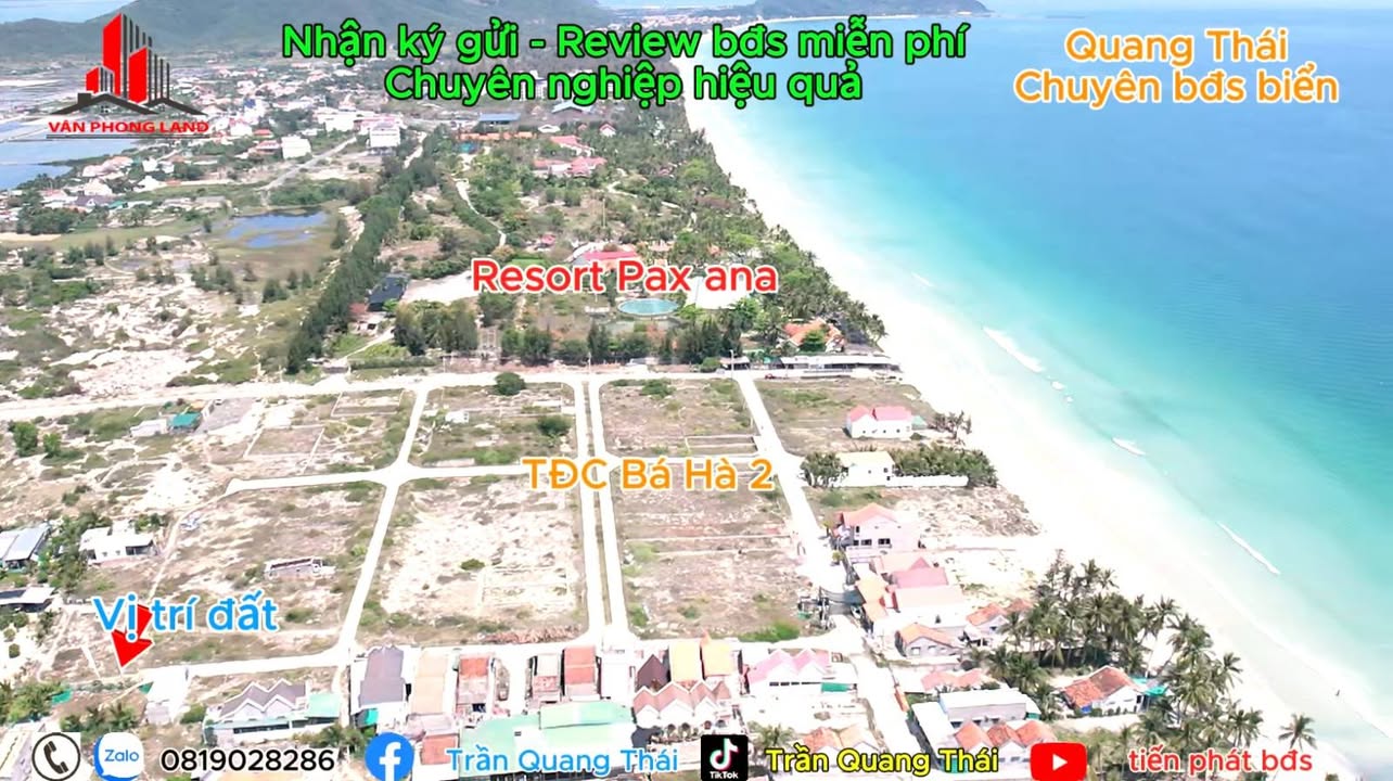 Đất Biển Dốc Lết 625m² - Kế Resort, Sổ Hồng Thổ Cư 150m² - Giá Tốt