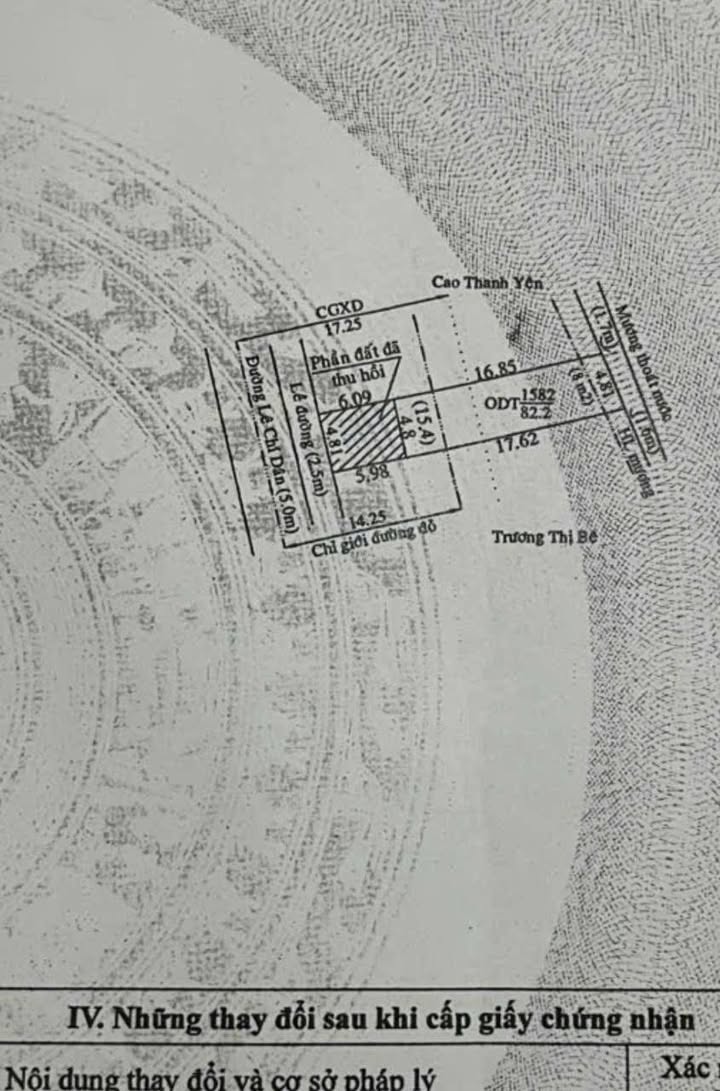 Đất thổ cư 81m² mặt tiền Lê Chí Dân, Thủ Dầu Một - Sổ hồng sẵn sàng!