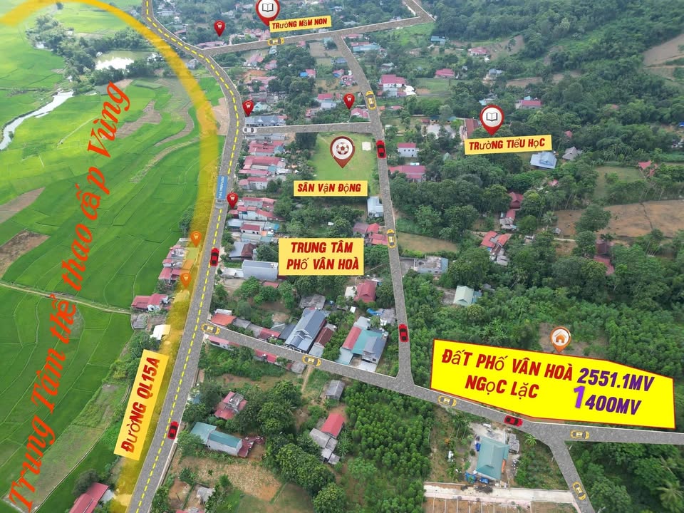 Đất Nền Ngọc Lặc 2490m² - Sổ Sẵn Công Chứng, Giá Đầu Tư F0