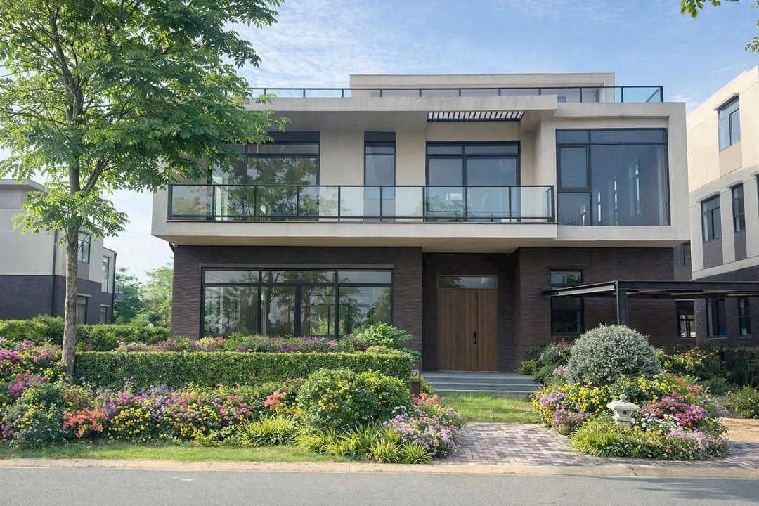 Biệt thự The Aqua Waterpoint 400m² - 15.2 tỷ, 2 mặt tiền, sẵn sàng đón chủ mới