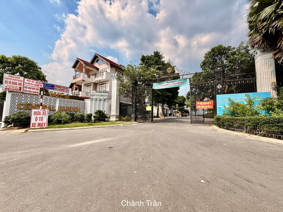 Đất Nền Central Garden Lái Thiêu 96m² Full Thổ Cư - Sổ Hồng Sẵn Sàng