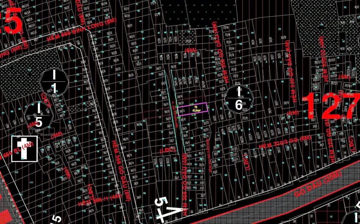 Nhà 8.3 Tỷ Gò Dầu, Tân Phú - 84m², 3 Lầu, 4PN, Hẻm 4m