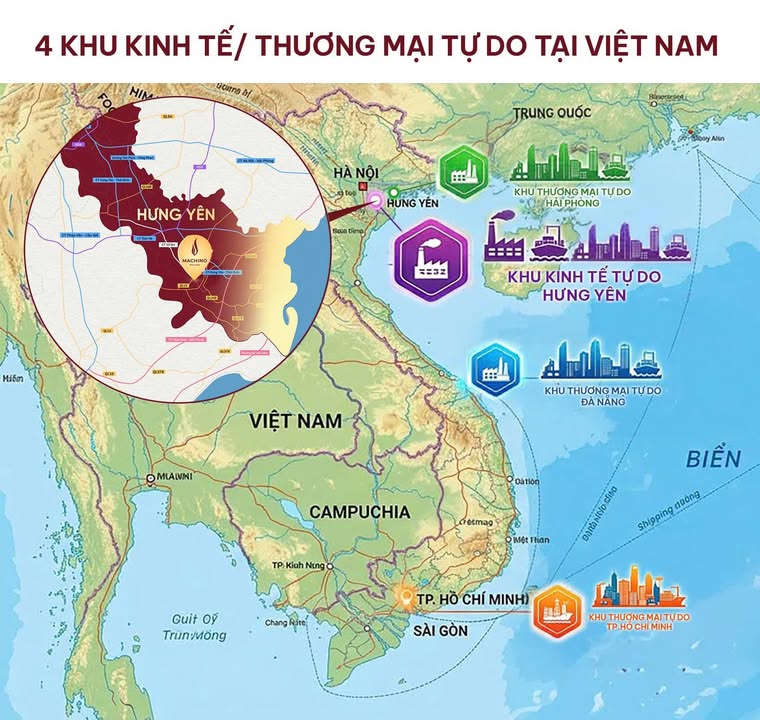 Đất nền Machino Phú Xuân, Hưng Yên - Sở hữu ngay tâm điểm quy hoạch 600ha