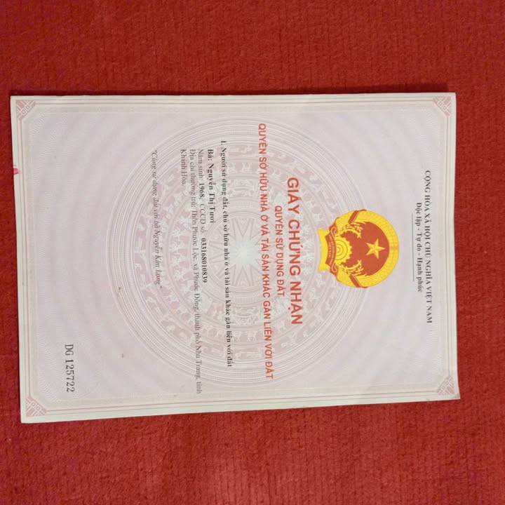 Đất Vàng Ninh Sơn, Ninh Hòa 289.3m² - Giá 900 Triệu, Sẵn Sổ Hồng