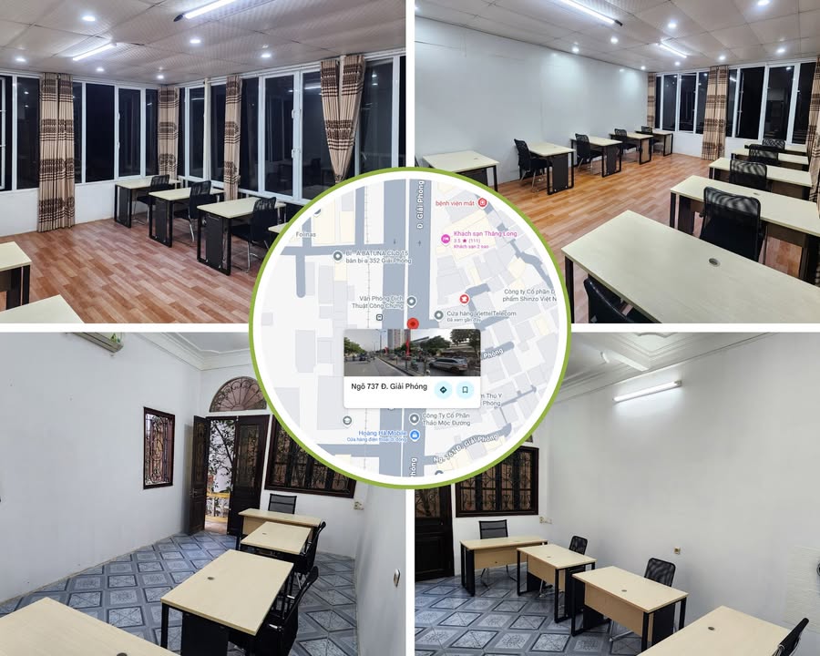 Văn phòng trọn gói 35m² Giải Phóng, Hoàng Mai - Giá chỉ từ 4 triệu