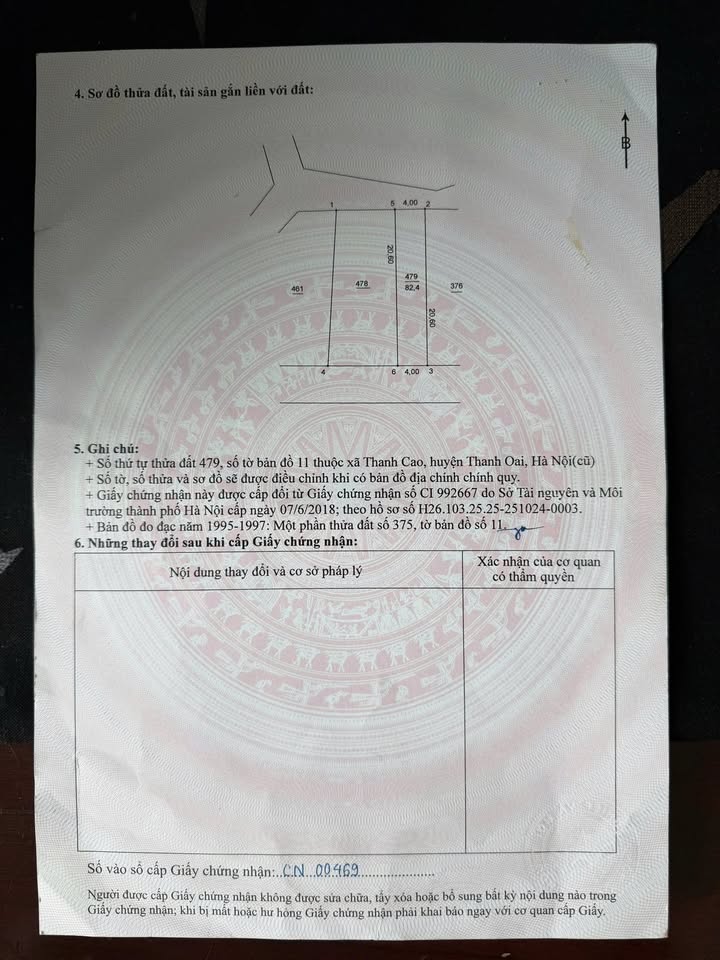 Đất Vườn 82.4m² Thôn Thanh Thần, Thanh Oai - 3 Ô Tô Tránh Nhau