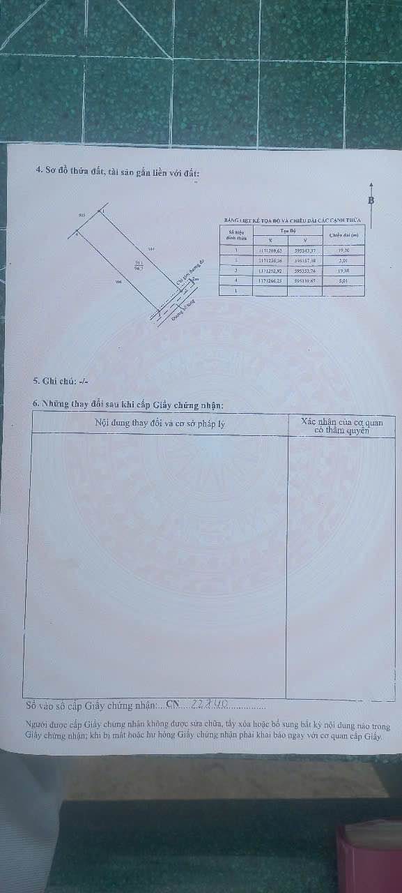 Đất Thổ Cư Cần Giuộc 96.5m² Sổ Hồng Riêng - Giá 970 Triệu
