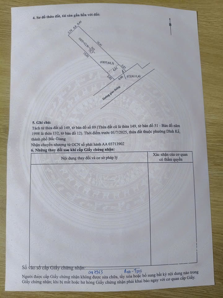 Nhà 3 Tầng Mới Xây 75.7m² - Ngay Phường Kinh Bắc, Bắc Ninh - Sổ Đỏ Chính Chủ