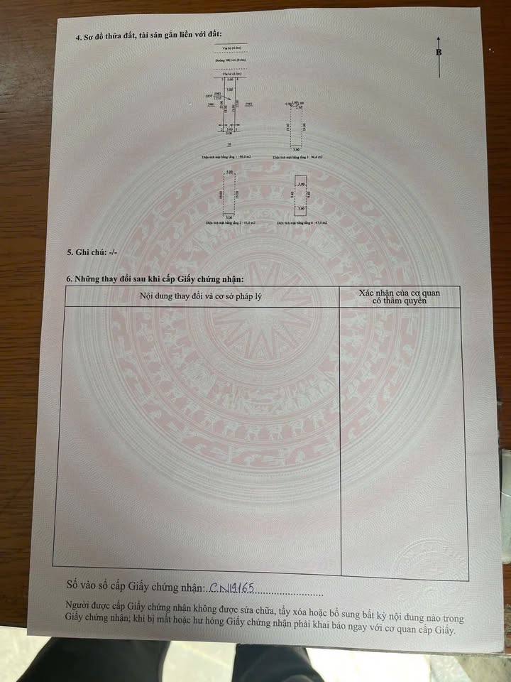 Bán Đất Thổ Cư 125m² Phường Thới Hòa, Bến Cát - Giá 2.8 Tỷ TL