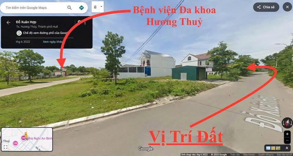 Bán Đất Mặt Tiền Đỗ Xuân Hợp, Huế - 176m² Giá 2.8 Tỷ, Kinh Doanh Đắc Lợi