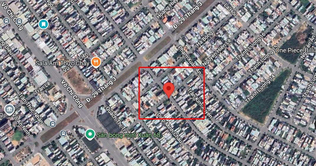 Nhà Mặt Tiền Góc 2MT Bùi Trang Chước & Nguyễn Hiến Lê, Đà Nẵng - 207m²