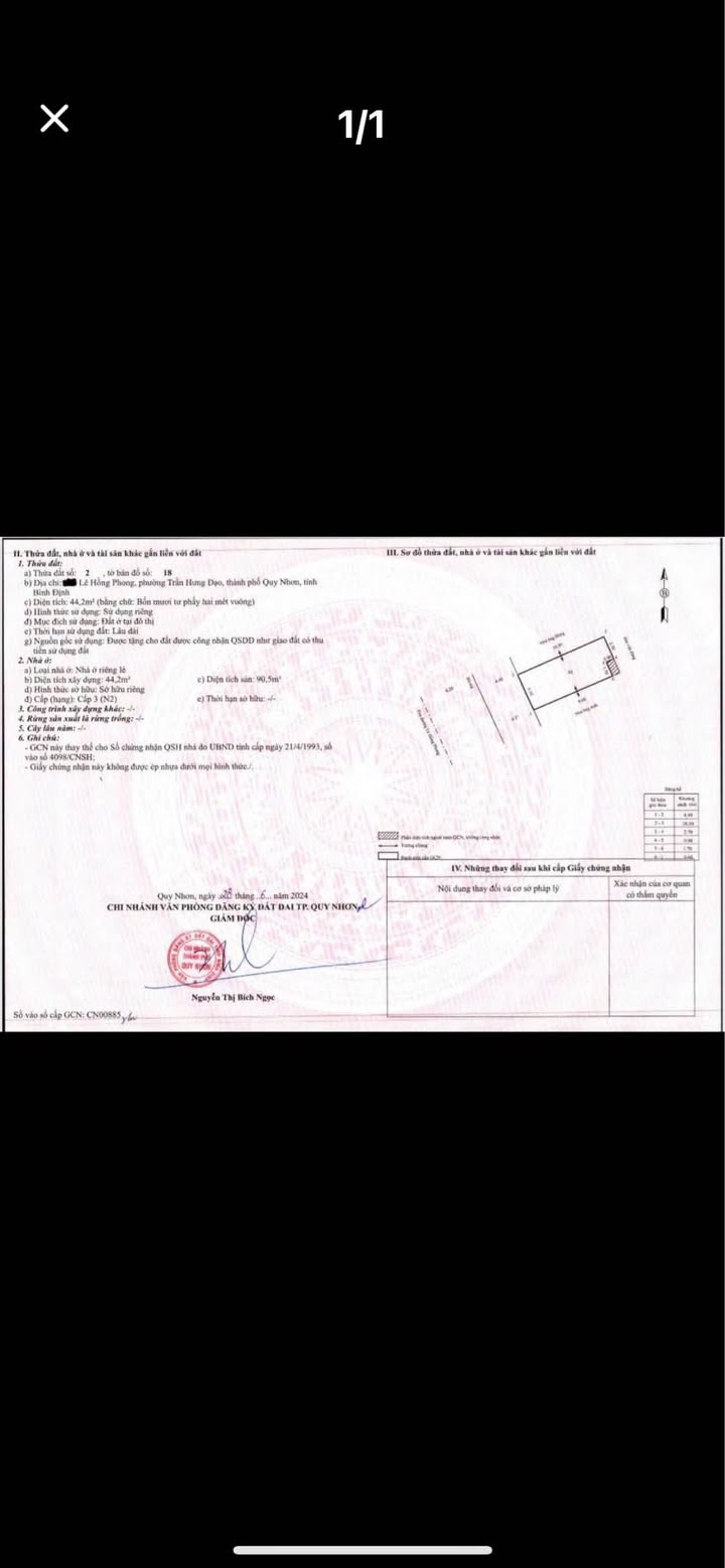 Nhà Mặt Tiền Lê Hồng Phong, Quy Nhơn - 45m², Hướng Nam, Giá 9.2 Tỷ