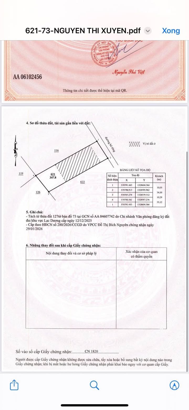 Đất Vườn Đà Lạt 347m² (10x34.7m) Sổ Riêng, Giá 3.8 Tỷ TL