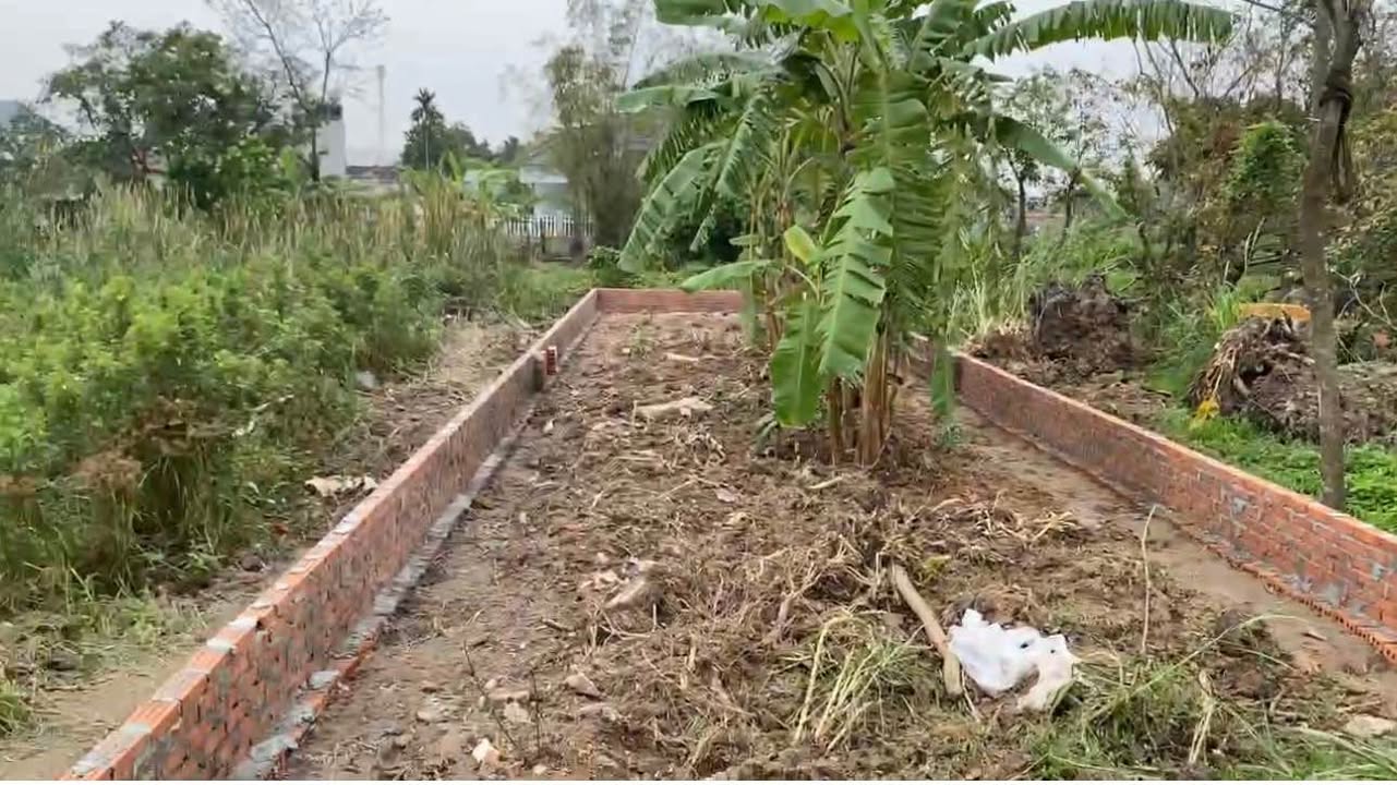 Đất thổ cư 121m² Cương Sơn, Lục Nam - Sổ đỏ sẵn, ô tô vào đất