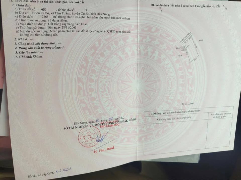 Đất Vàng Cư Jút 2265m² - Mặt Tiền Đường 30m, Sẵn Sàng Kinh Doanh Kho Bãi