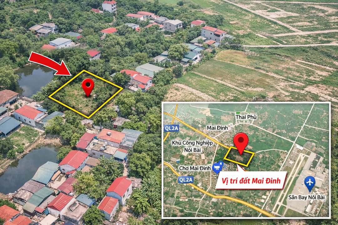 Đất Sóc Sơn 90m² - Sổ Đỏ Vuông Vắn, Giá Đầu Tư 2.7 Tỷ