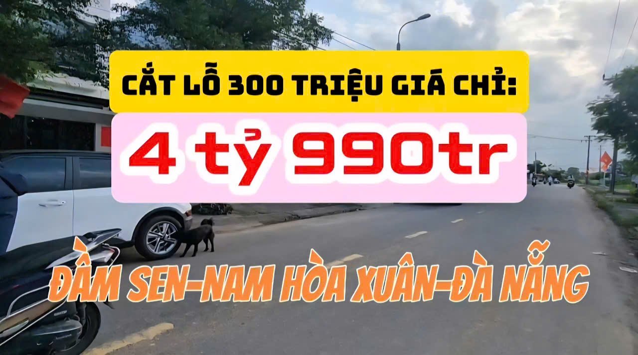 Đất Nền Đầm Sen - Nam Hòa Xuân 100m² Giá 4.99 Tỷ - Lỗ Sâu 300tr