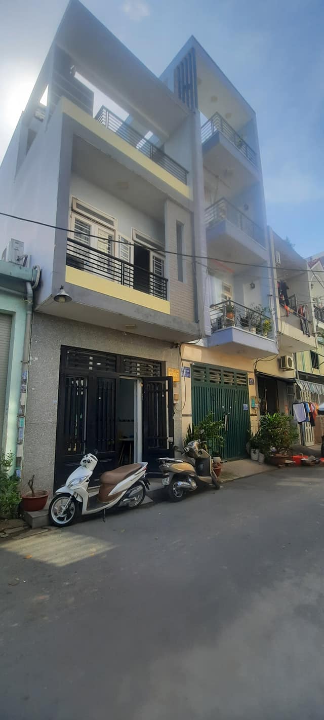 Nhà 4x14m, 3 tầng, Hẻm 8m Bình Hưng Hòa, Bình Tân - Giá 5.15 Tỷ