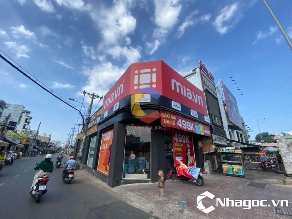 Cho thuê nhà góc 2MT Hậu Giang, Q6 - 133m² kinh doanh sầm uất