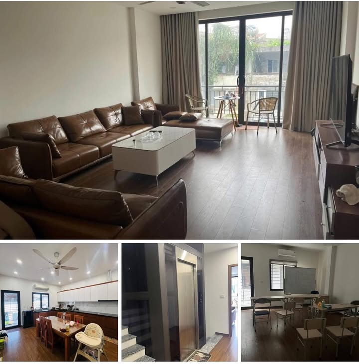 Cho thuê nhà 5 tầng KĐT Văn Phú, Hà Đông - 90m², Full nội thất, Thang máy