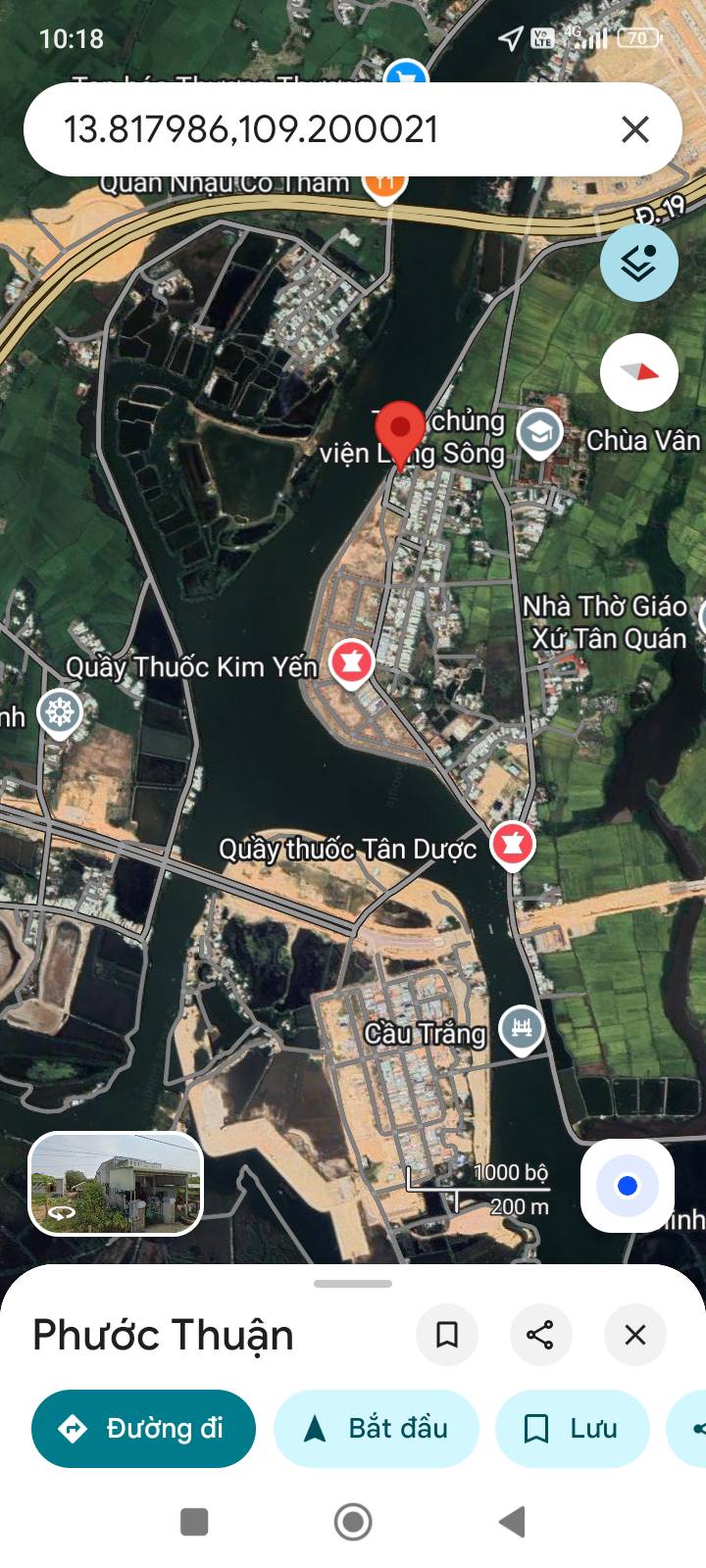Bán đất 180m² view sông Phước Quang, Tuy Phước - Giá 3.4 tỷ