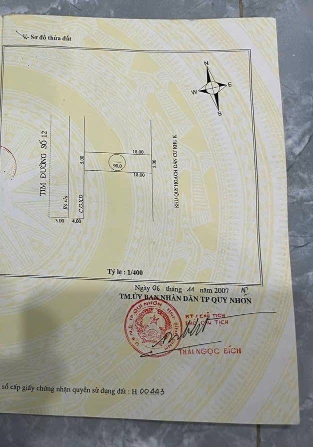 Nhà Mặt Tiền Huỳnh Thị Đào, Quy Nhơn 90m² - Kinh Doanh Đắc Lộc