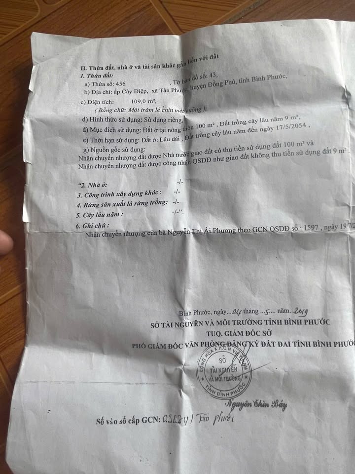 Đất Thổ Cư 105m² Cờ Đỏ, Cần Thơ - Gần Chợ Cây Điệp, Giá 350 Triệu