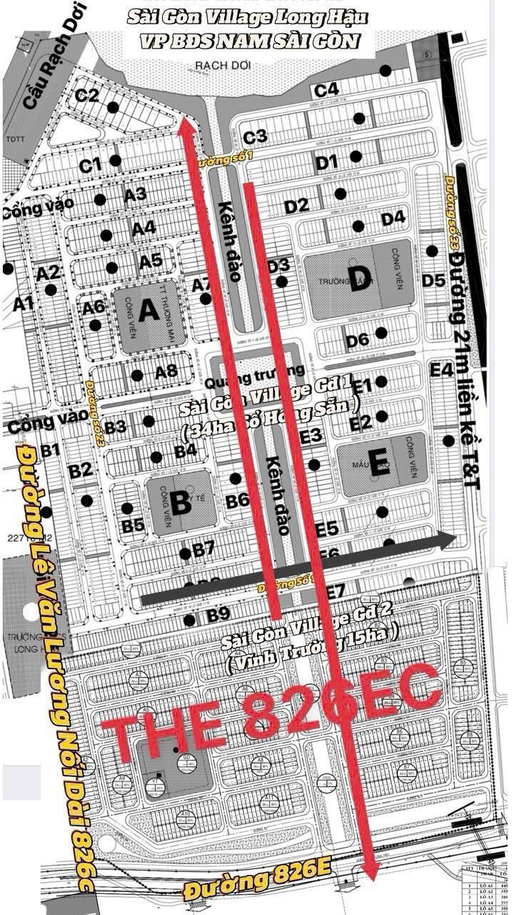 Đất nền Sài Gòn Village D2 - 80m² - Sổ sẵn, GPXD - 2.06 tỷ