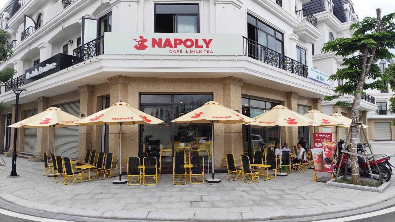 Nhà lô góc kinh doanh Hoàng Huy New City - 2 tầng, sẵn sàng hoạt động