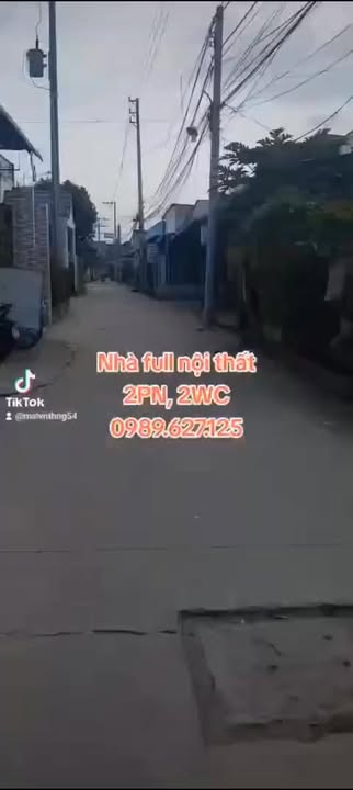 Nhà 72m² Full Nội Thất, 2PN - Hựu Thạnh, Đức Hòa Giá 6 Triệu