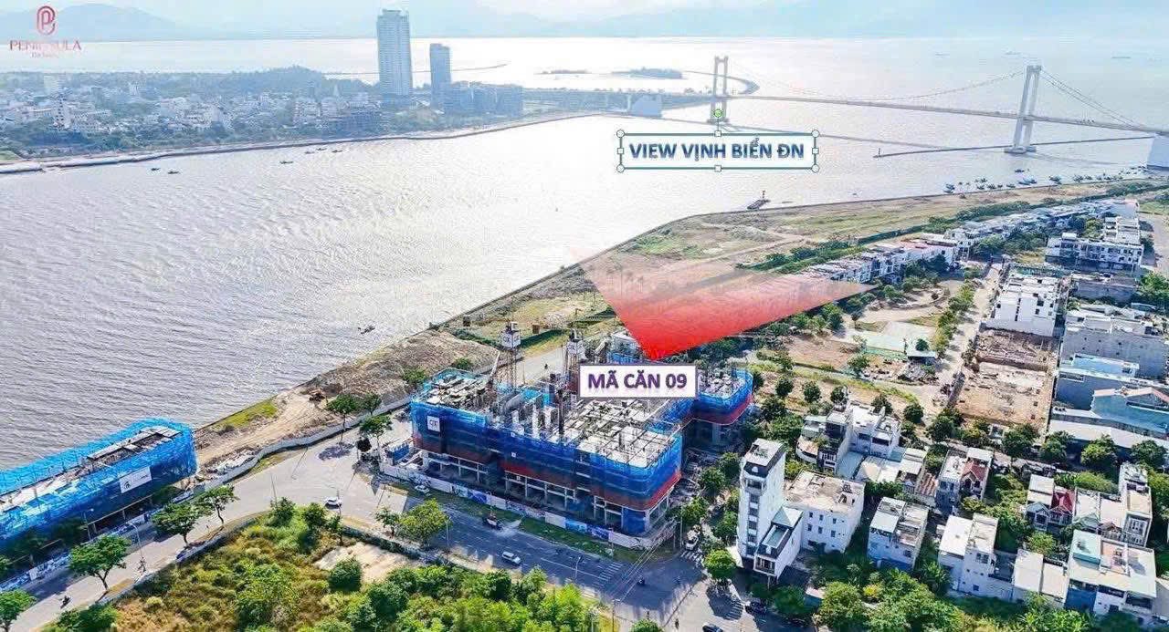 Căn hộ 1PN Peninsula Đà Nẵng - View sông Hàn, Vịnh Biển 49.9m²