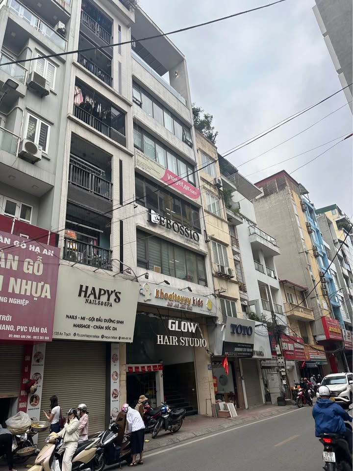 Mặt bằng KD An Trạch, Đống Đa - 130m² x 4 Tầng, MT 10m - Giá 120 Triệu/Tháng