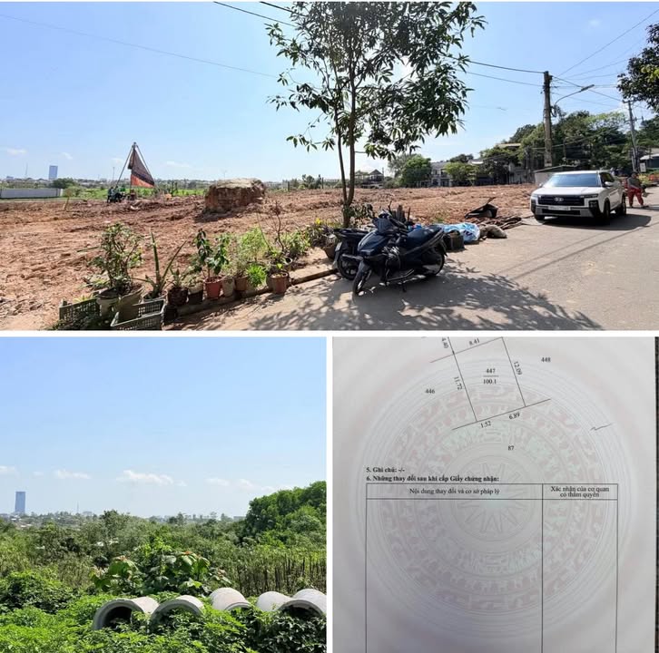 Đất nền 100m² Phường Xuân Phú, Huế - View Thành Phố Đẹp, Sổ Đỏ