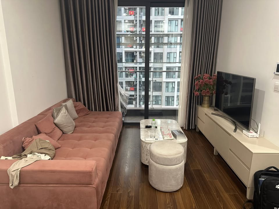 Cho thuê căn hộ 1N+ Masteri D, Gia Lâm 43m² - Full nội thất, sẵn sàng ở ngay!