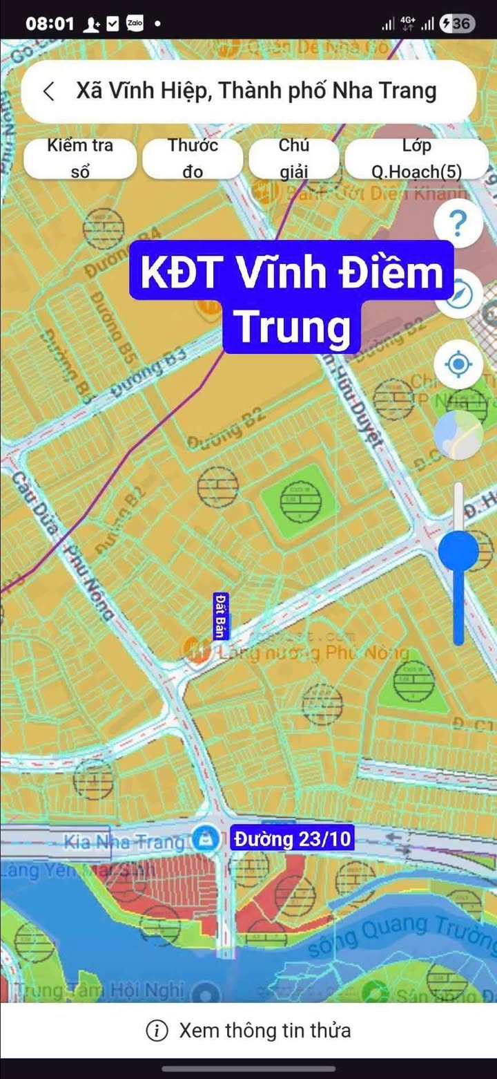 Bán Đất Lô Góc KĐT Vĩnh Điềm Trung, Nha Trang 115.9m² - Sổ Hồng Riêng