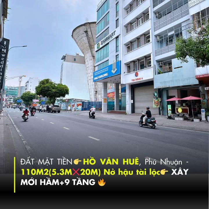Nhà Phố Mặt Tiền Hồ Văn Huê, Phú Nhuận - 110m², Hầm 9 Tầng, Kinh Doanh Đỉnh