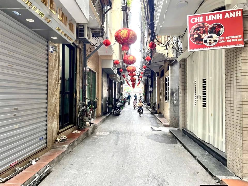 Nhà 36m² 5 Tầng Thang Máy, Ngõ Thông VF3 Đỗ Cửa - Sát Chợ Mơ, Hai Bà Trưng