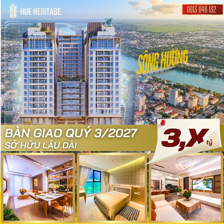 Căn hộ trung tâm Huế 5.9 Tỷ - Sẵn Sàng Khai Thác Dòng Tiền