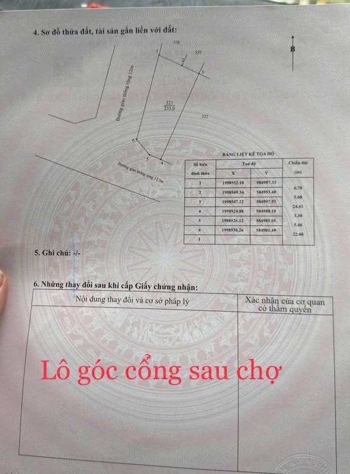 Đất Nền Lô Góc Tuy Phong, Bình Thuận - 235m² Sẵn Sổ, Giá 4 Tỷ