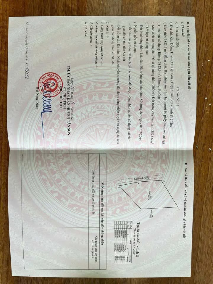 Đất nền Phú Thọ 4680m² mặt Tỉnh lộ 316 - Sẵn sàng đầu tư sinh lời