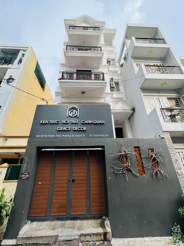 Nhà Phố Ngang 6m Hẻm VIP 163 Thành Thái, Q10 - Giá 25.5 Tỷ