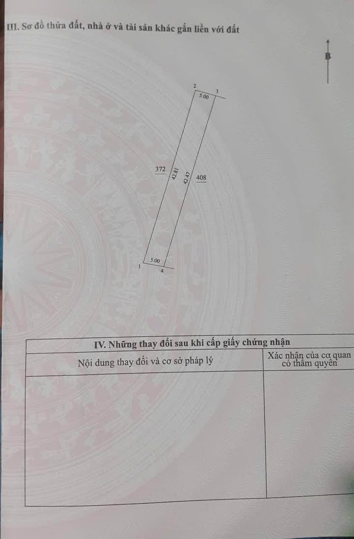 Bán Nền Thổ Cư 212.5m² Xã Long Hòa, Bình Đại - Giá 250 Triệu