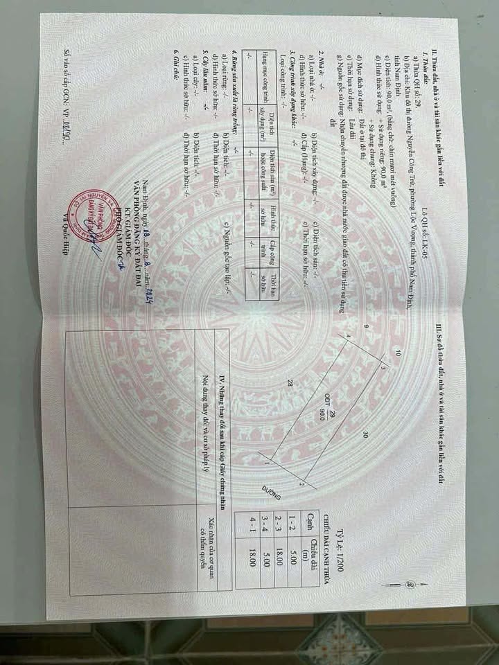 Bán Đất Vàng LK05-29 Khu Đô Thị Nguyễn Công Trứ, Nam Định - 90m², 5.5 Tỷ