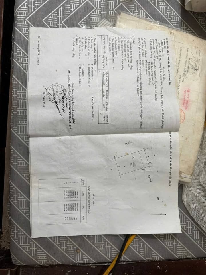 Nhà 41m² Trần Quang Khải, Nam Định - 2 Mặt Ngõ, Giá 1.29 Tỷ