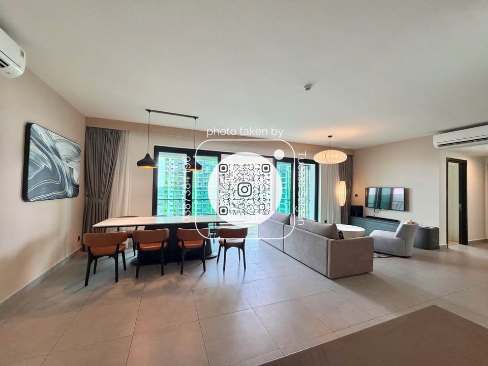 Cho thuê căn hộ Feliz En Vista 173m² - 4PN view Sông Sài Gòn