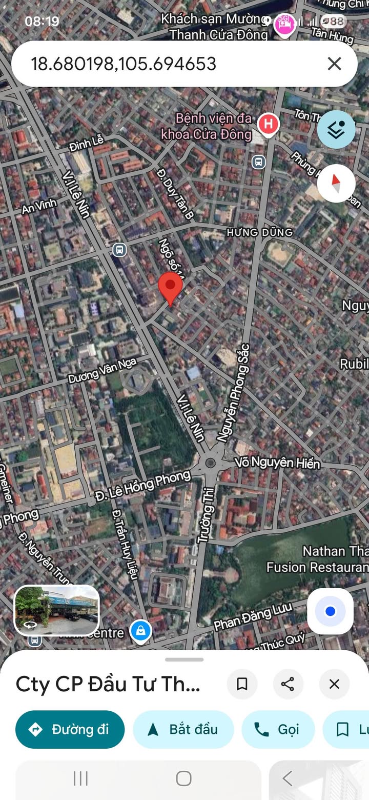 Đất Kinh Doanh Nguyễn Công Nghiêm, Vinh Tân 200m² - Vị Trí Đắc Địa