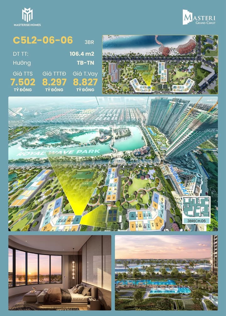 Shophouse CL15-09 Ocean Park 2 - Mặt tiền 157.5m², Kinh doanh đắc lợi