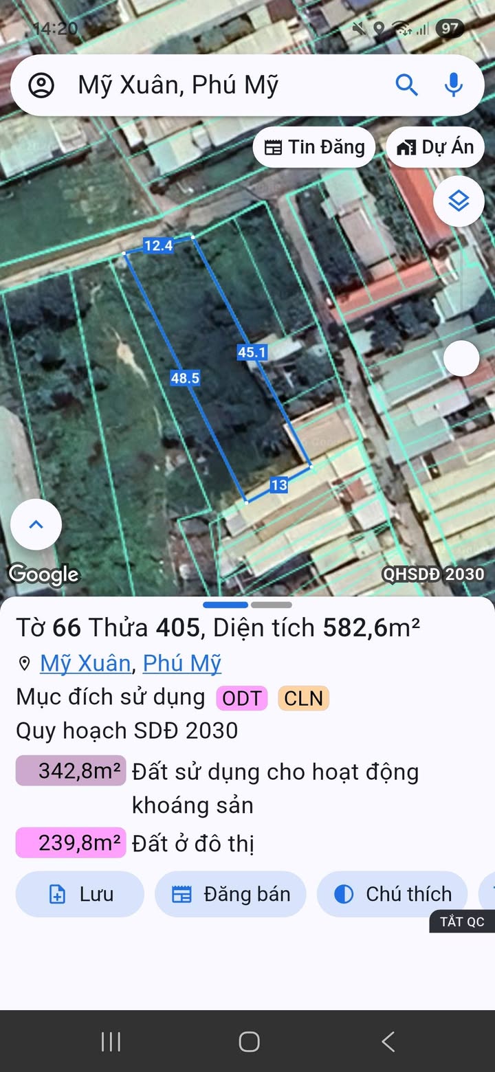 Đất Vàng Mỹ Xuân, Phú Mỹ - 1800m² Nở Hậu, Dân Cư Sầm Uất - Cơ Hội Đầu Tư Hấp Dẫn